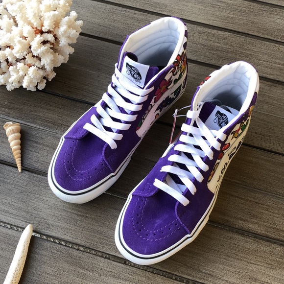 🌴🔆VANS- HI TOPS PLATFORM GLITTER DAISIES🔆🌴 - Picture 5 of 11